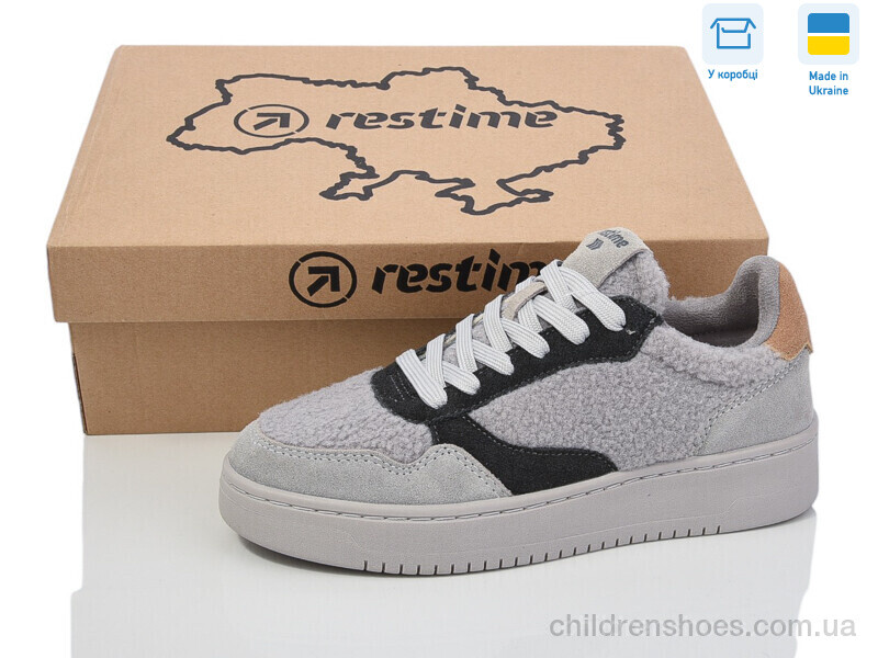 Кроссовки Restime FWZ24280 grey
