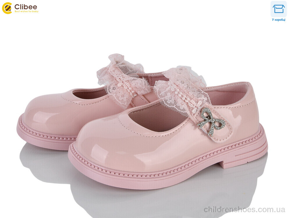 Туфли DA811-3 pink Clibee / p. 23-27 / 6пар
