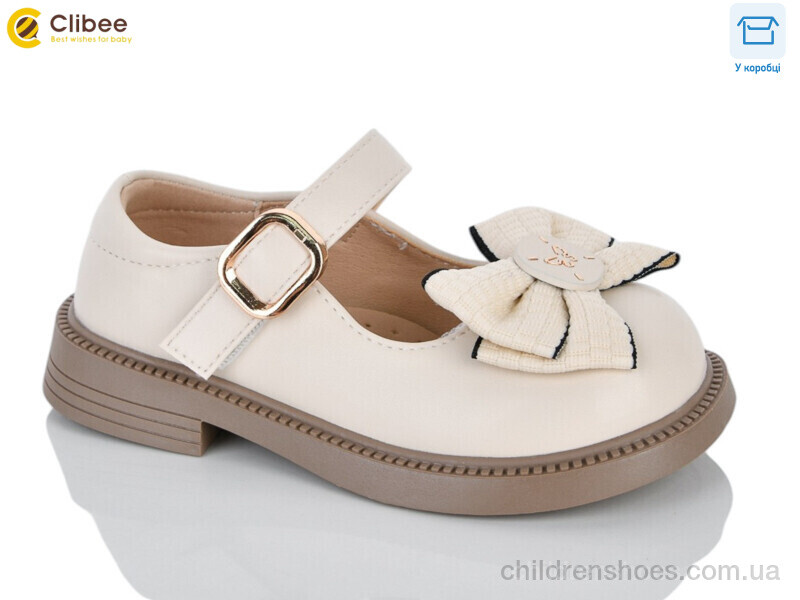 Туфли DB804 beige Clibee-Apawwa / p. 26-31 / 6пар