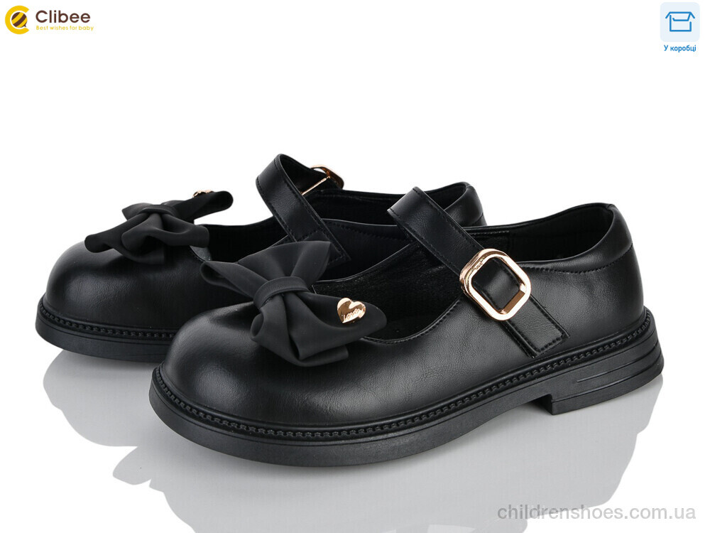 Туфли DC816-1 black Clibee / p. 32-37 / 6пар
