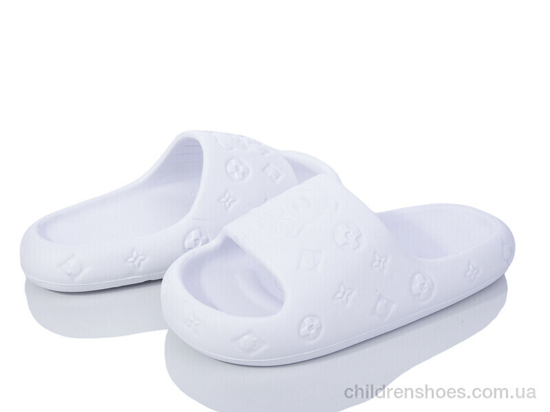 Шлепки женские No brand 3613-8003 white