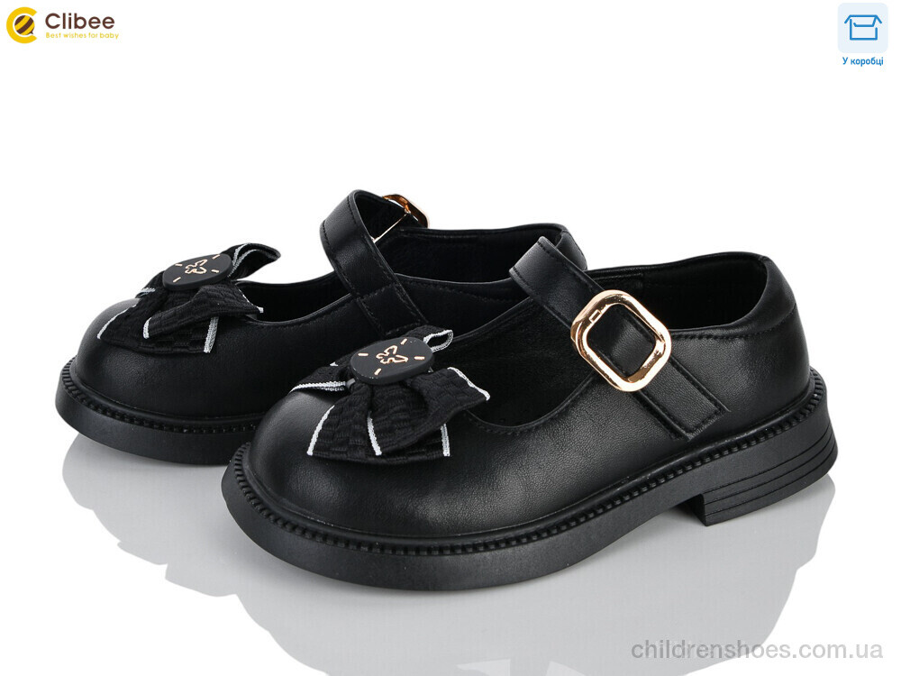 Туфли DB804-1 black Clibee / p. 26-31 / 6пар