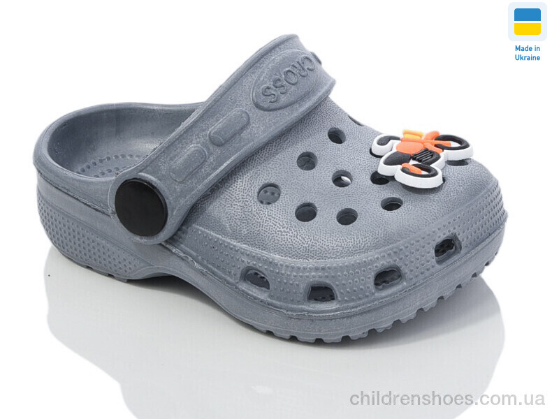Кроксы Cross H1 сірий