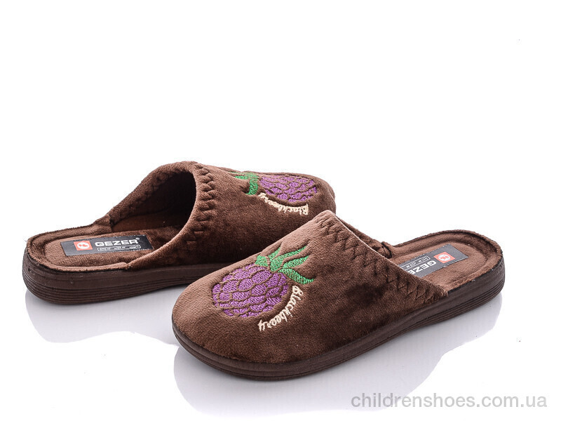 Тапки Gezer AB4-1 коричневий