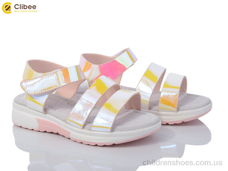 Босоножки GX197-1 pink Clibee / p. 26-31 / 6пар
