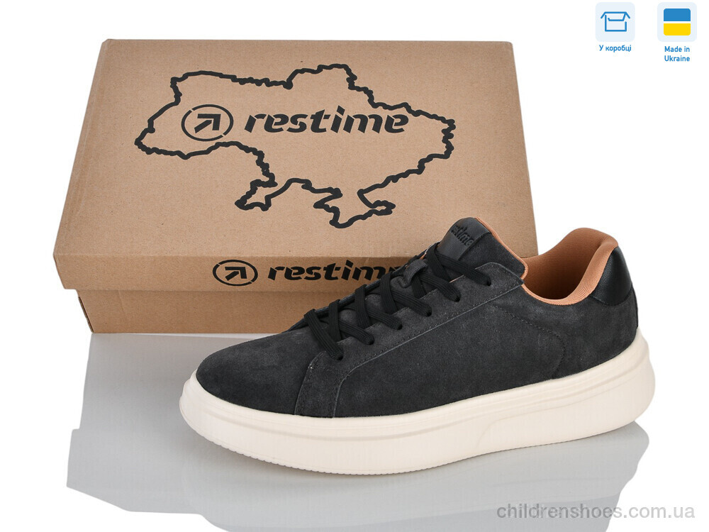 Кроссовки FM026828 grey Restime / p. 41-46 / 8пар