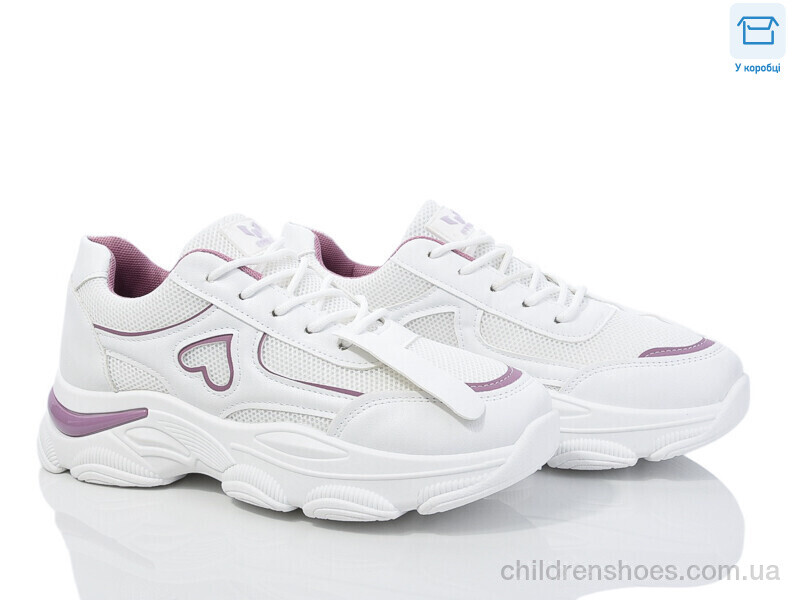 Кроссовки M-Style M5 white-purple