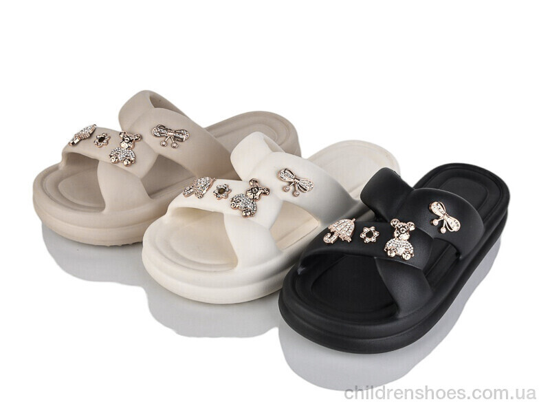 Шлепки женские No brand 8855-3 mix