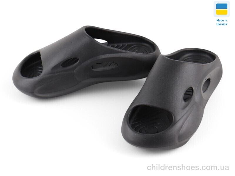 Шлепки DS DS П44 чорний