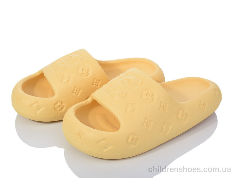 Шлепки женские No brand 3613-8003 yellow