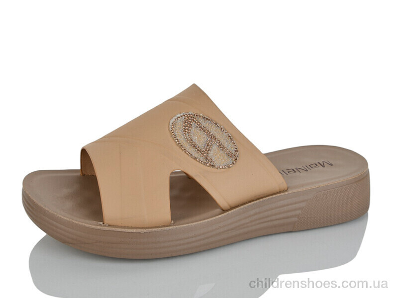 Шлепки женские Mainelin 2598 beige