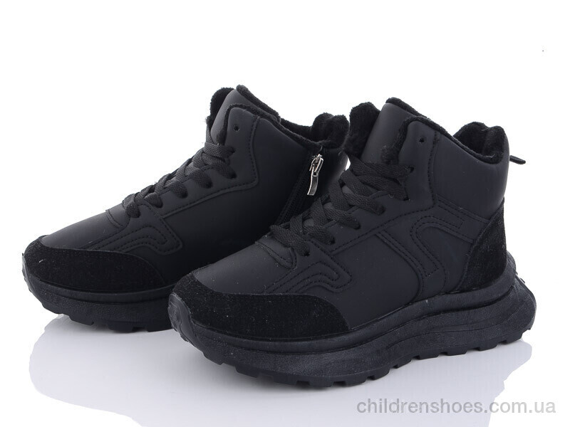 Ботинки 176-29 black Violeta / p. 36-41 / 8пар