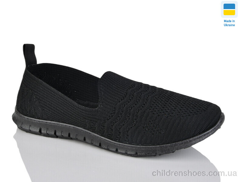 Слипоны Гипанис 648 чорний