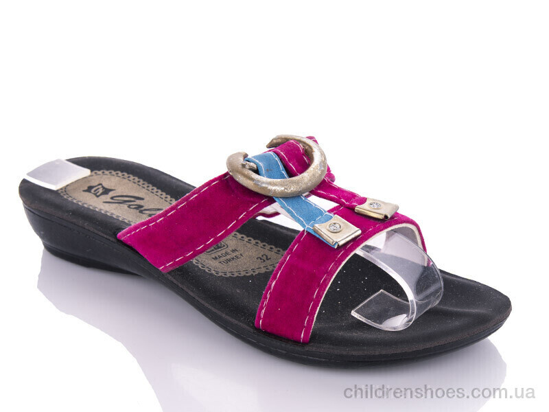 Шлепки K26-1512 fuchsia (30-35) DeMur / p. 30-35 / 6пар
