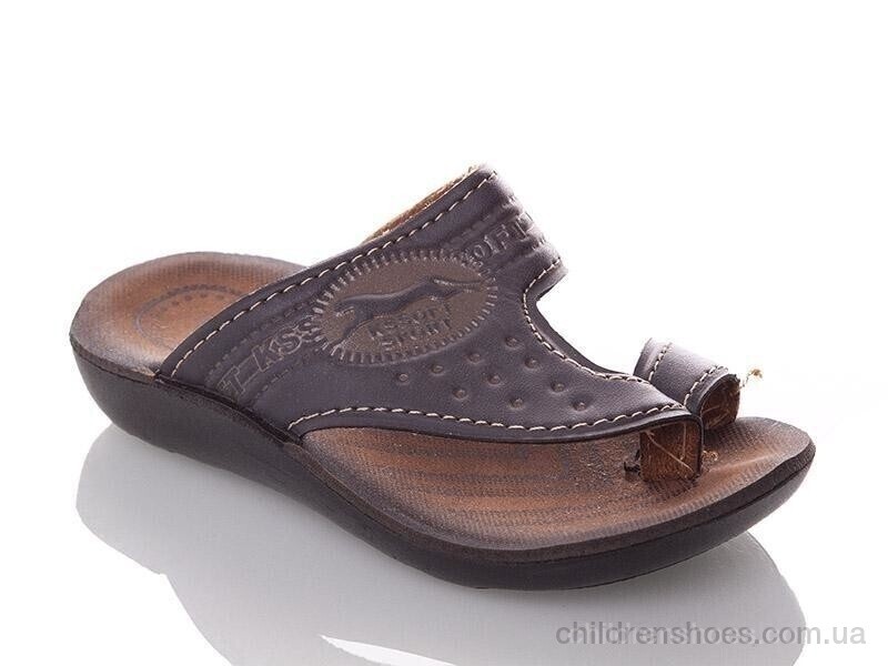 Шлепки детские Demur BKsoft-AP-black