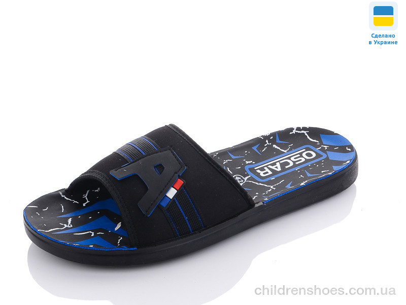 Шлепки Oscar S28 blue