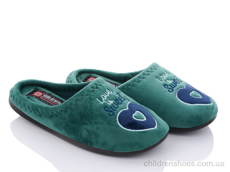 Тапки Gezer G005-7 green