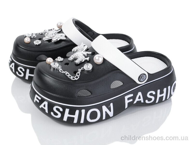 Кроксы No brand 8890 black