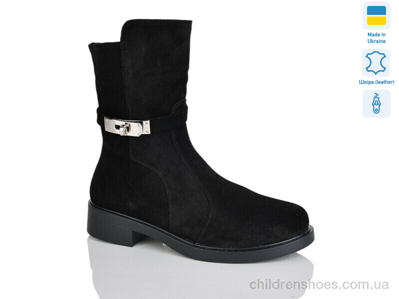 Ботинки No brand 181A чорний з. зима