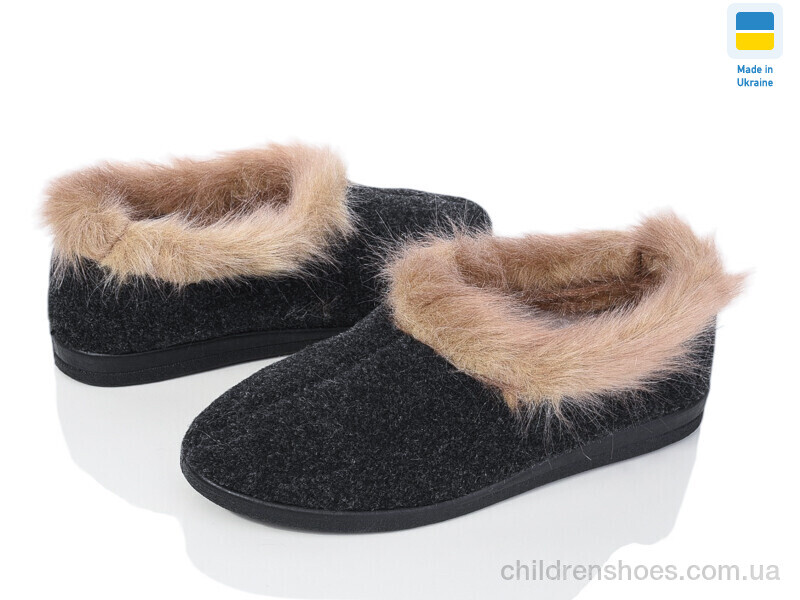 Тапки No brand Луцьк N24 чорний