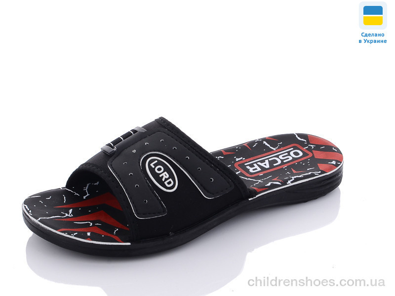 Шлепки Oscar S23 black