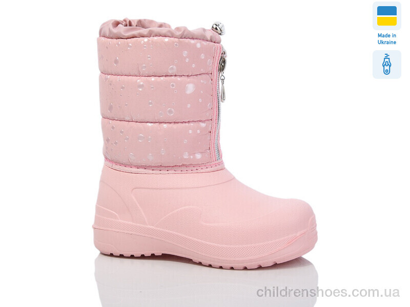 Сапоги из пены Кредо 19Д-26 рожеві