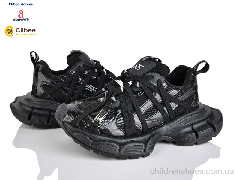 Кроссовки Apawwa D68037 black