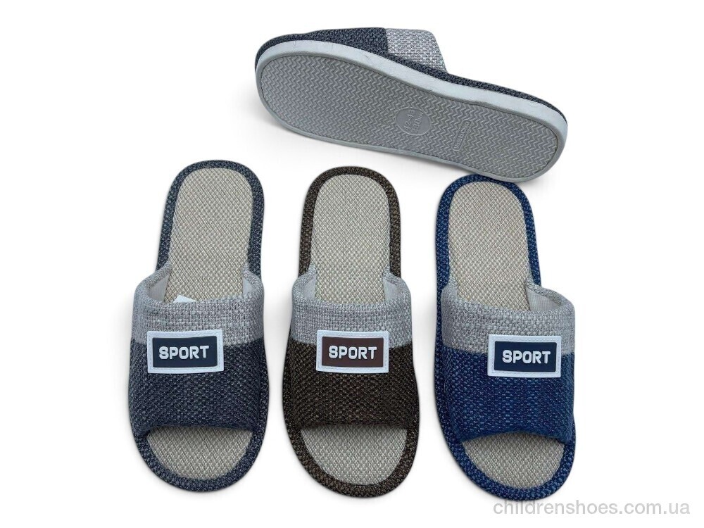 Тапки JF07 mix Rai shoes / p. 40-45 / 12пар