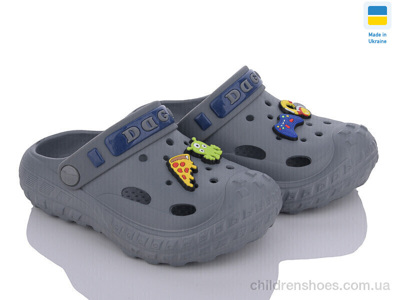 Кроксы Dago 333 т.сірий