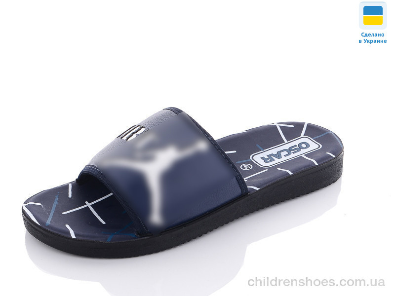 Шлепки Oscar S44 blue