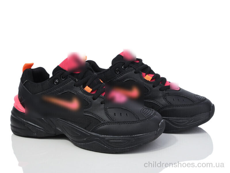 Кроссовки N.ke HD62-B1897-13 black-pink