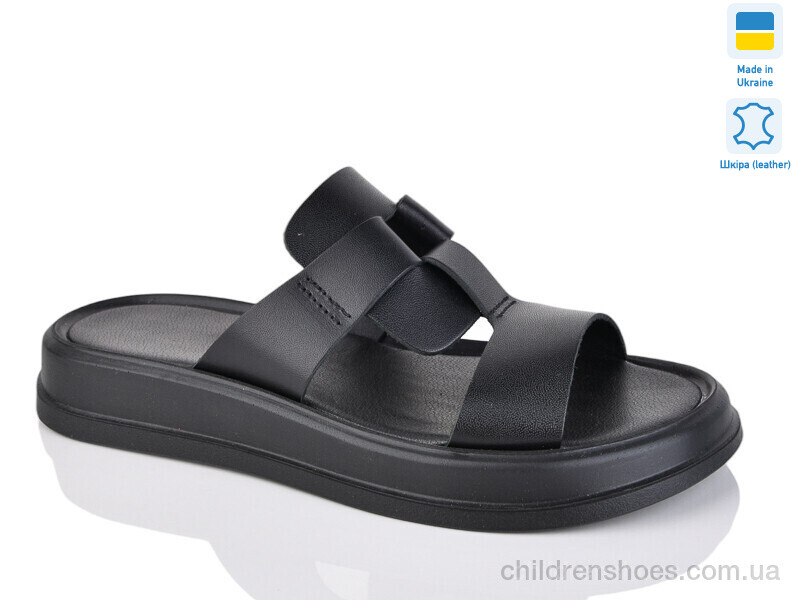 Шлепки женские No brand 22160 ч.к.