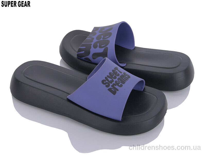 Шлепки женские No brand A6216 violet