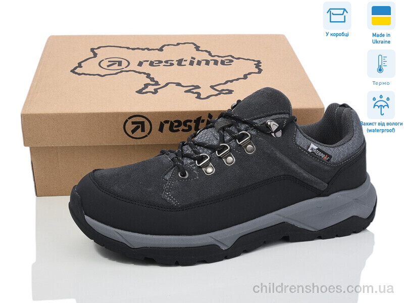 Кроссовки Restime VM024276 grey термо