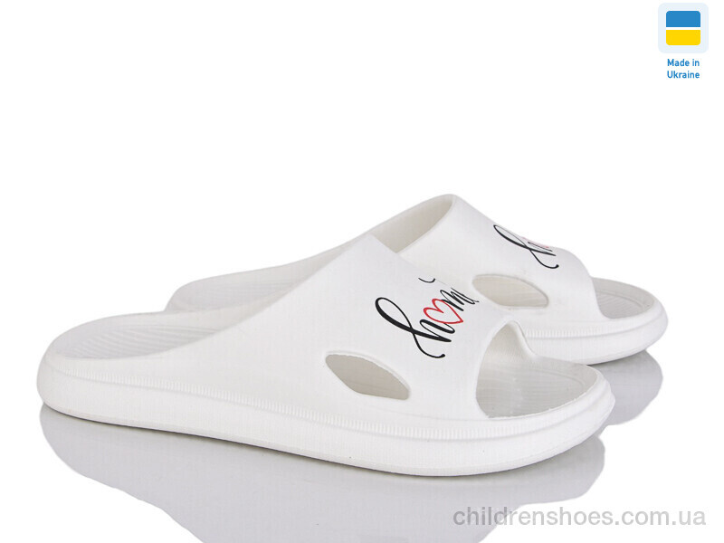 Шлепки женские Krok C80-2 білий
