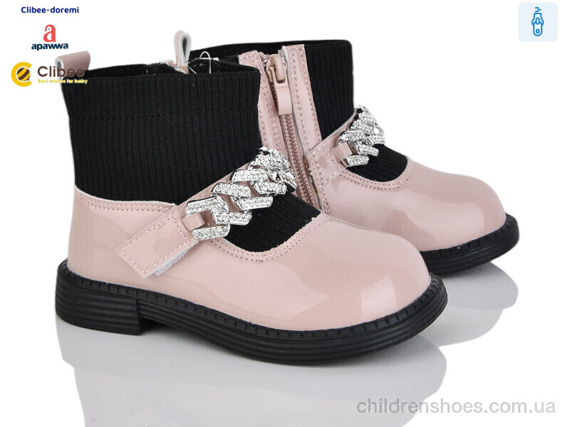 Ботинки Clibee BP715 pink