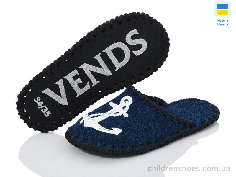 Тапки Vends 033 сииній