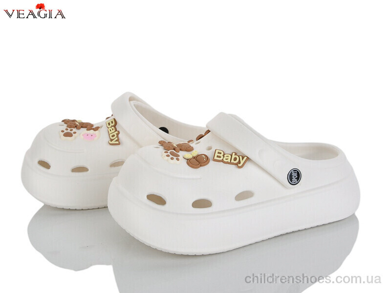 Кроксы No brand 3007-2 beige