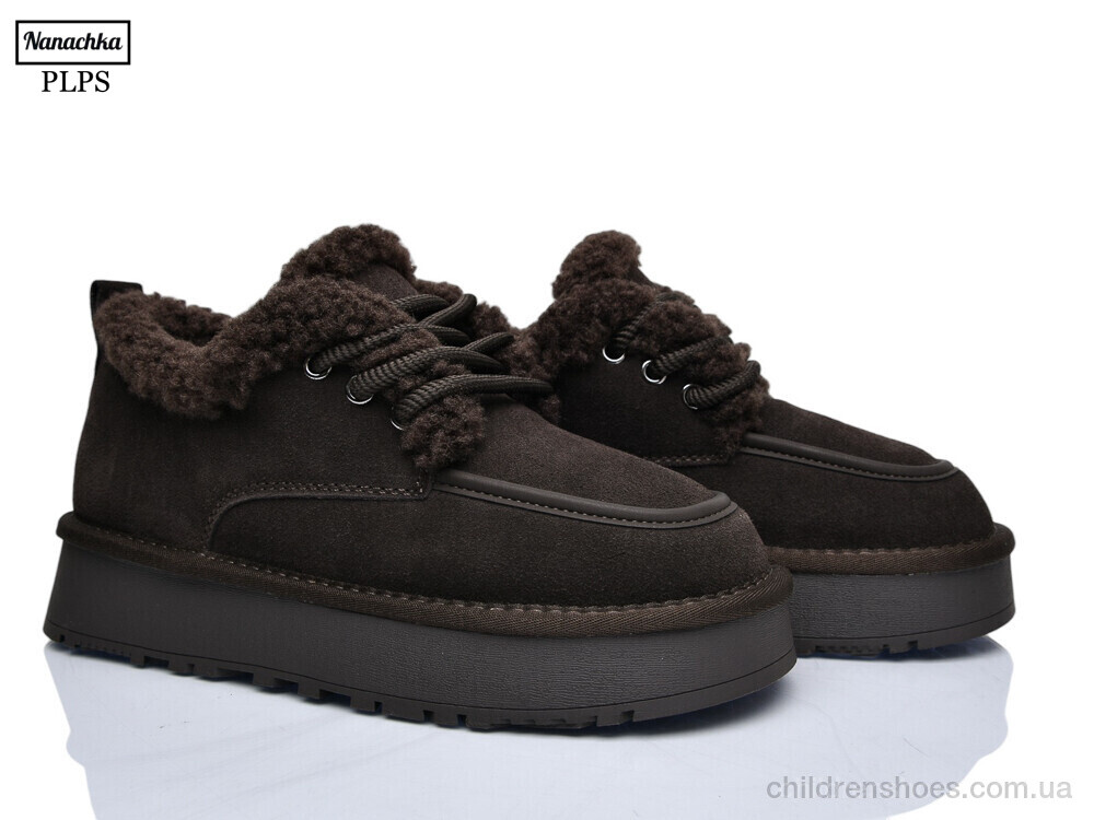Угги 2631 brown PLPS-Nanachka / p. 36-40 / 6пар