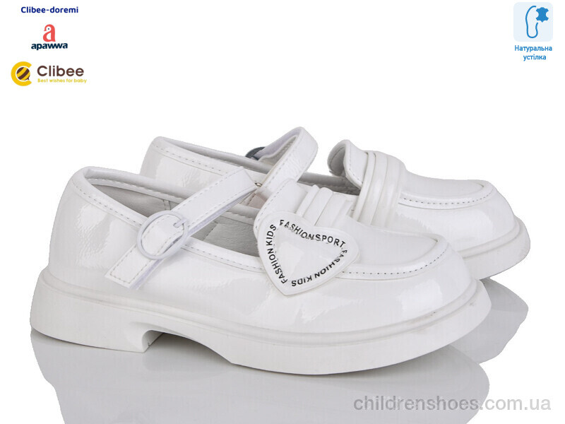Туфли B1107-7 white Clibee-Doremi / p. 28-33 / 8пар