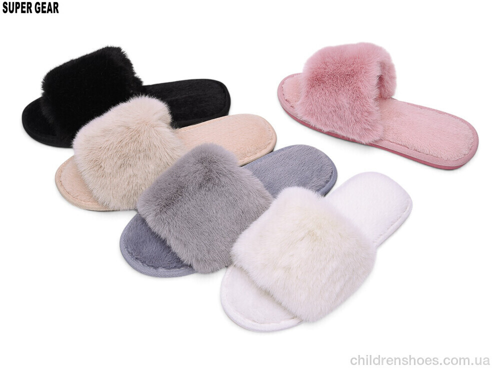 Тапки FL076 mix Super Gear / p. 36-41 / 12пар