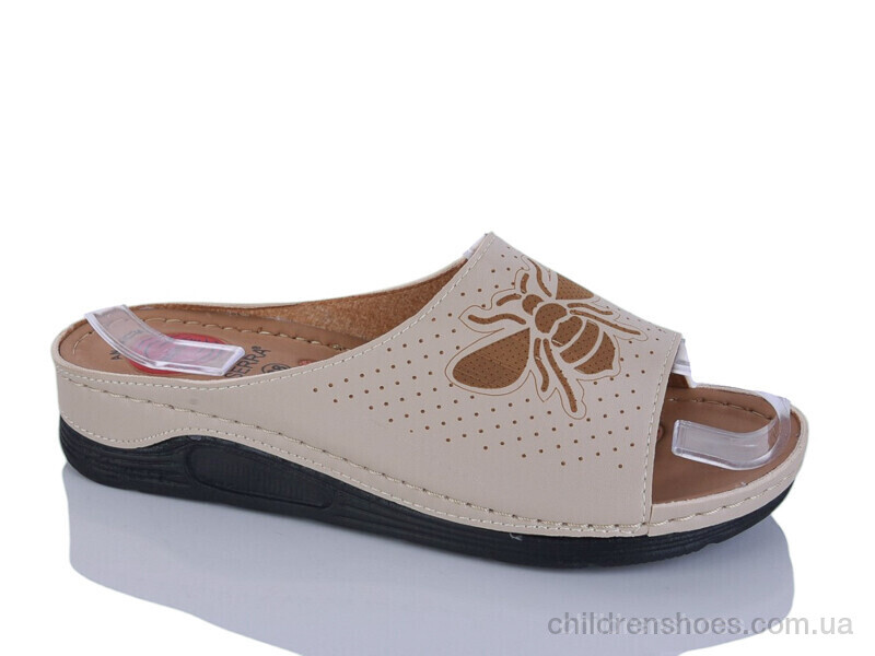 Шлепки женские Serra 63001-1 beige