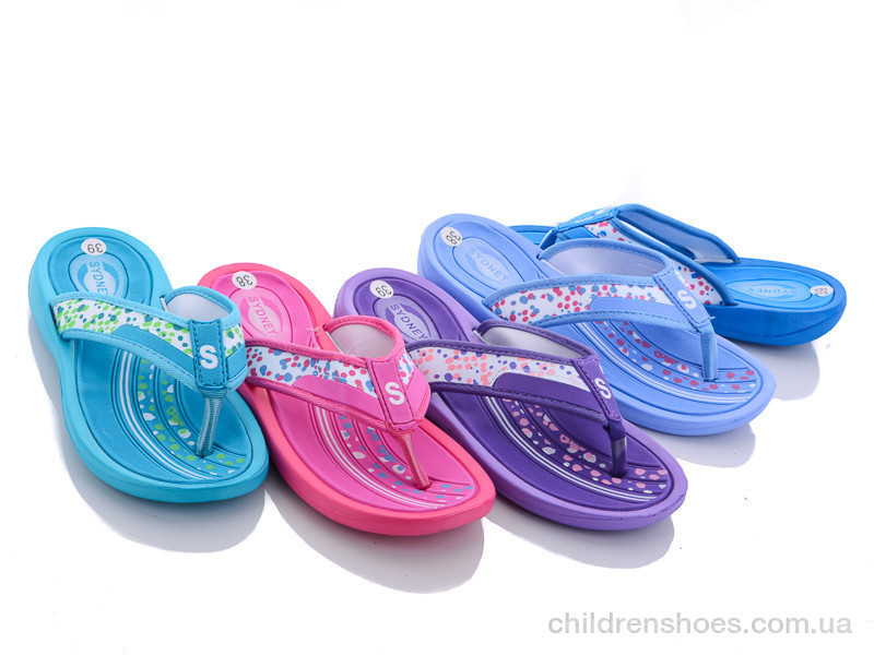 Шлепки женские Sydney 124 mix