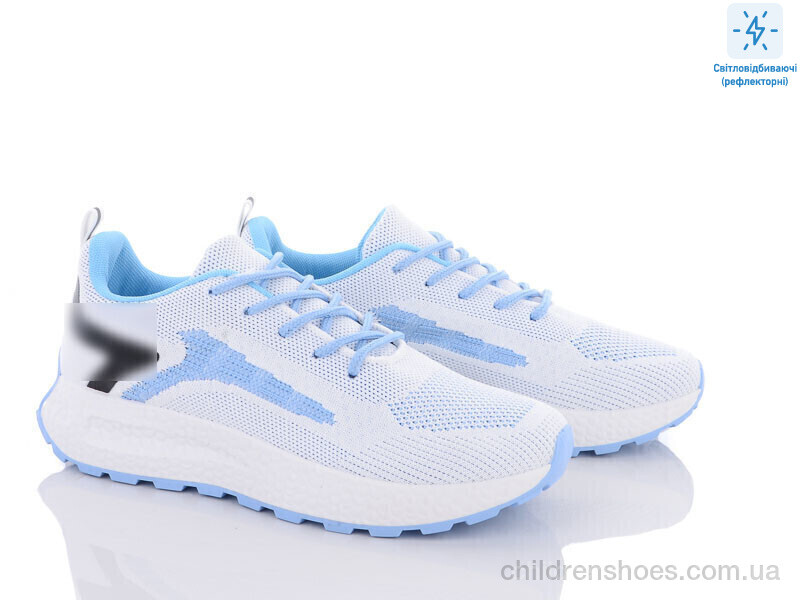 Кроссовки Violeta only one 143-28 white-blue