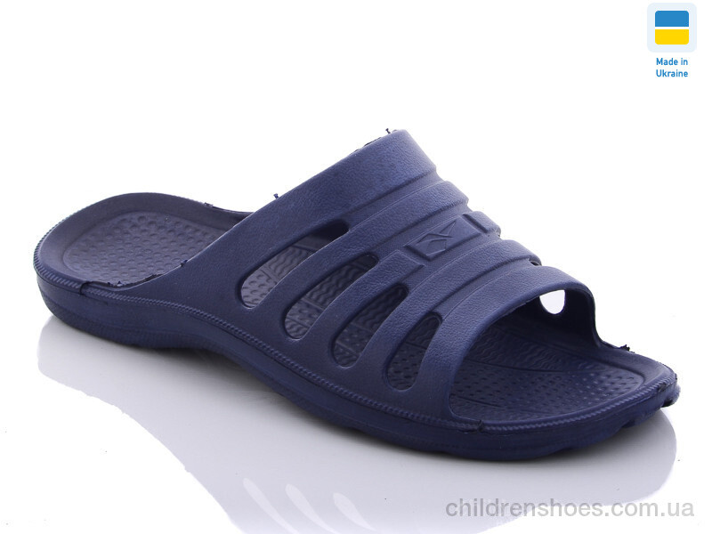 Шлепки Progress Прогресс М старый крабик синий