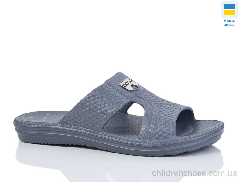 Шлепки Dago 137 сірий