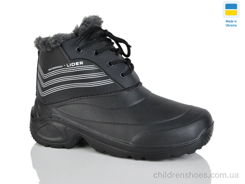 Ботинки No brand Бот. лідер чорний