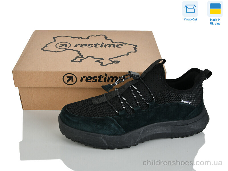 Кроссовки Restime KML26803 black