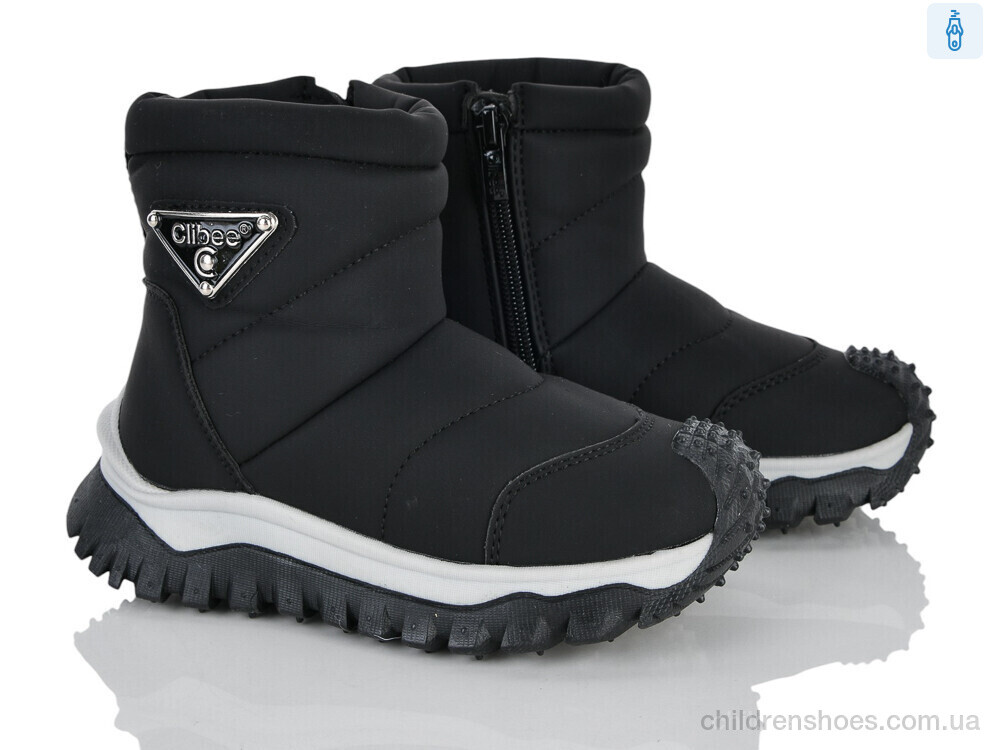 Ботинки HB549 black Clibee-ShoSho / p. 27-32 / 6пар