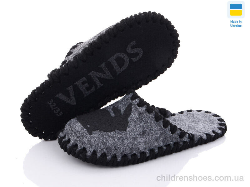 Тапки Vends 024 сірий